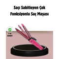 Hair Styling Tongs and Straighteners 2 in 1