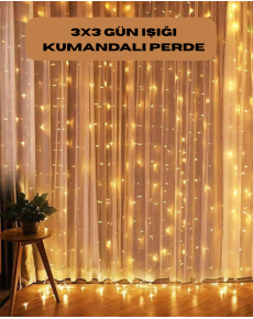 8 Function Remote Control Daylight Curtain Fairy Led Decorative Light