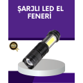 Rechargeable Mini LED Flashlight 2000 Lumen Waterproof