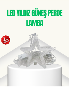 Star Figured Curtain Fairy LED 3x3 Meters Decorative Light
