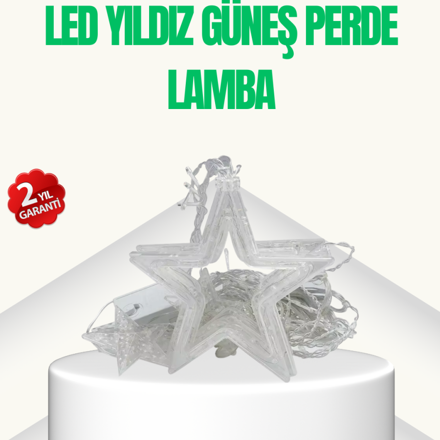 Star Figured Curtain Fairy LED 3x3 Meters Decorative Light Star Figured Curtain Fairy LED 3x3 Meters Decorative Light