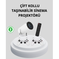 4K Smart Projector with Wi-Fi 6 and Bluetooth 5.0 Support