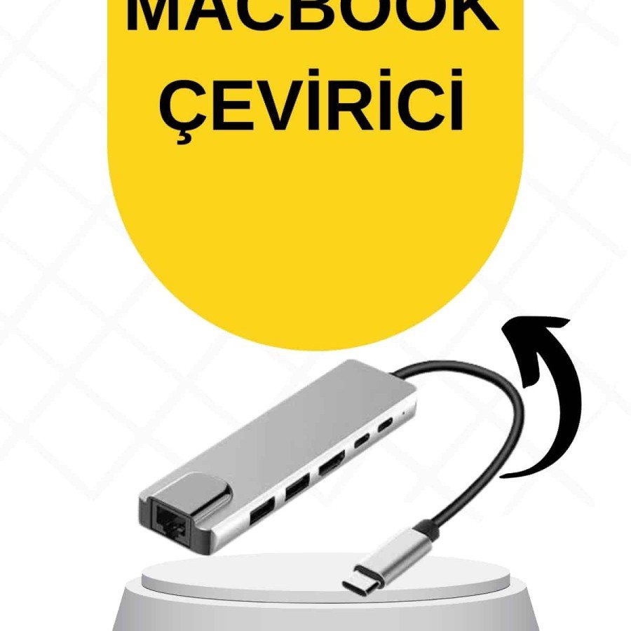Macbook Pro/air Compatible USB Type-C 8 In 1 Hub Converter Converter Multiplexer USB HDMI Micro SD 8 Ports