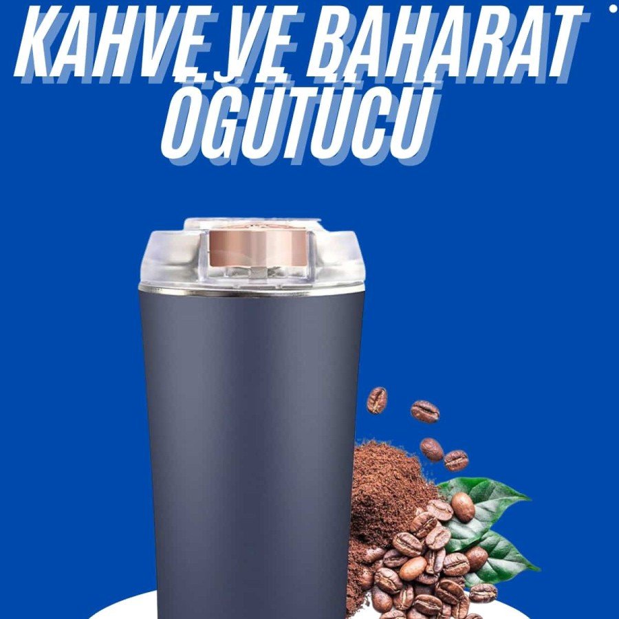 New Generation Coffee and Spice Grinder Stainless Steel Coffee Mill New Generation Coffee and Spice Grinder Stainless Steel Coffee Mill