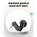 Bluetooth AUX Converter and PD Supported Car Charger Set of 2 Bluetooth AUX Converter and PD Supported Car Charger Set of 2