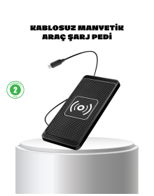 Magnetic Wireless Charging Pad 15W Fast Charging Anti-Slip Silicone Qi Supported