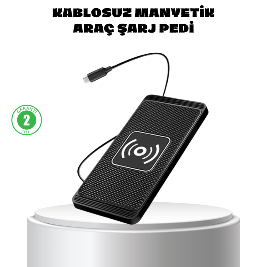 Magnetic Wireless Charging Pad 15W Fast Charging Anti-Slip Silicone Qi Supported