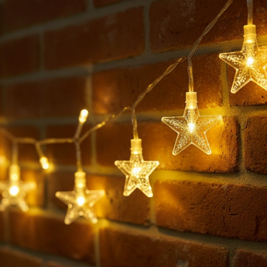 5 Meters Star LED Light Daylight White Indoor Decorative Lighting