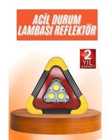 Reflector Solar Powered Portable Emergency Safety Light Car Emergency Warning Light
