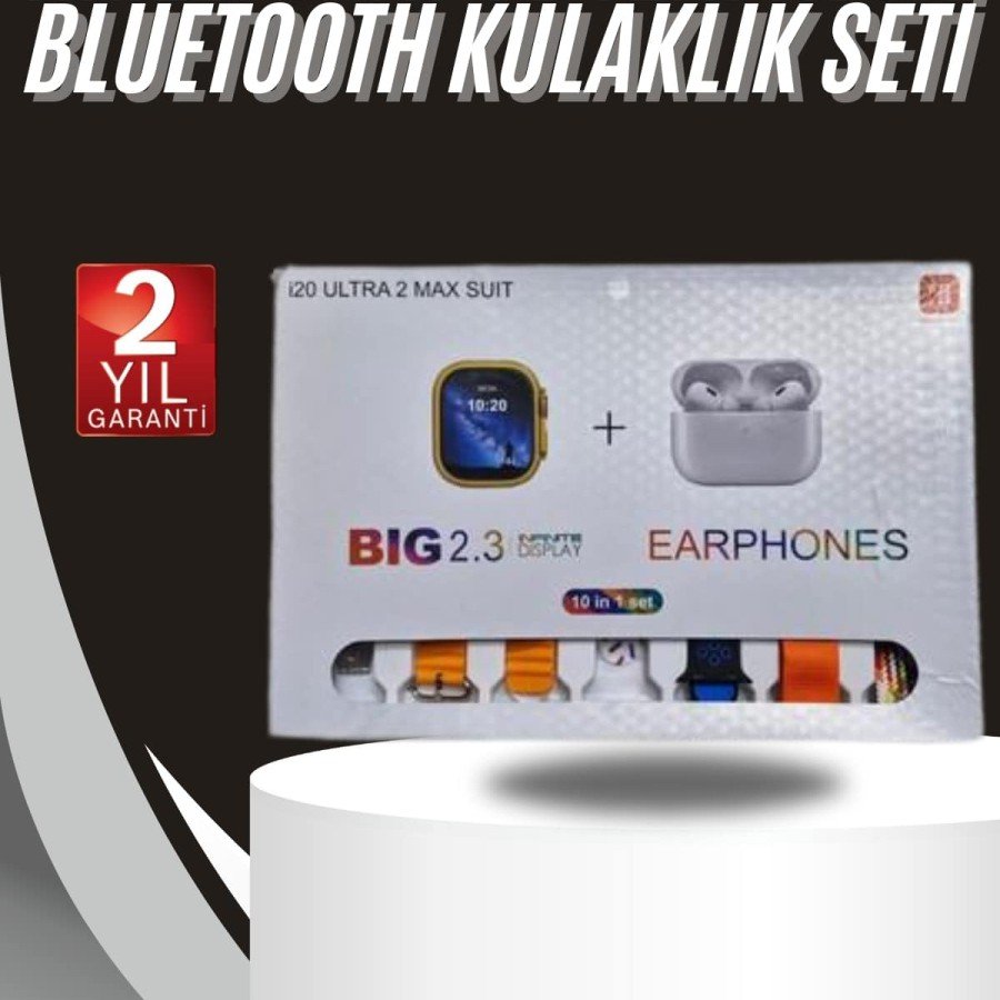 9 Ultra Smart Watch 49mm 2inch Screen 7 with Band and Bluetooth Headset