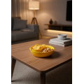 Yellow Snack Bowl Set 4 Pieces 3x12 cm