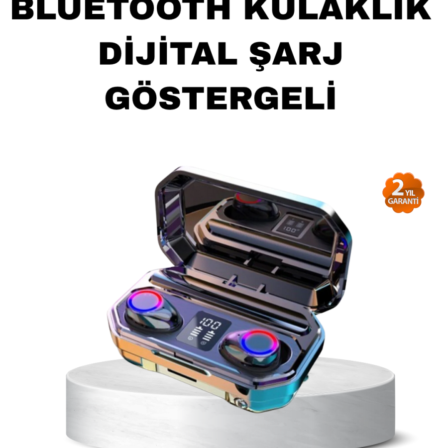 Wireless Headphones Ergonomic Lightweight Design with Long Battery Life Charging Box