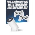 4K Wireless Dual Arm Remote Control Game Projection Retro Video Game