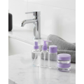 5 Piece Travel Bath Set 30ml Transparent Portable Bottle Set