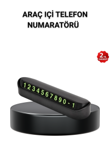 Aluminum Case Gray Dial In-Car Telephone Number Dial