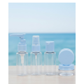 Set of 5 Travel Refill Bottles 30 ml with Transparent Carrying Bag