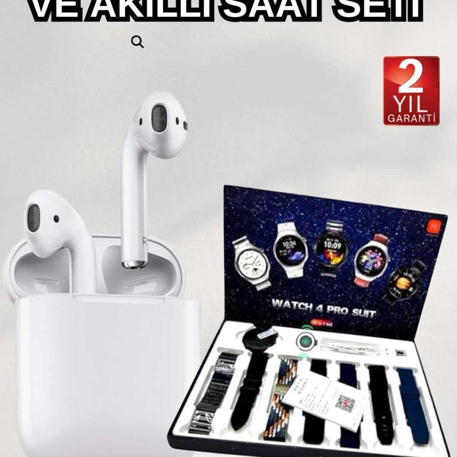 2025 Model Smart Watch and 2nd Generation TWS Bluetooth Headset with High Sound Quality
