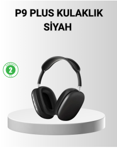 P9 Pro Plus Bluetooth On-Ear Headphones – H1 Chip, Active Noise Cancellation, Spatial Audio Support