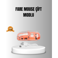 Dual Mode Wireless Bluetooth 5.0 + 2.4GHz Mouse – 3 Device Connections, Quick Switch Button