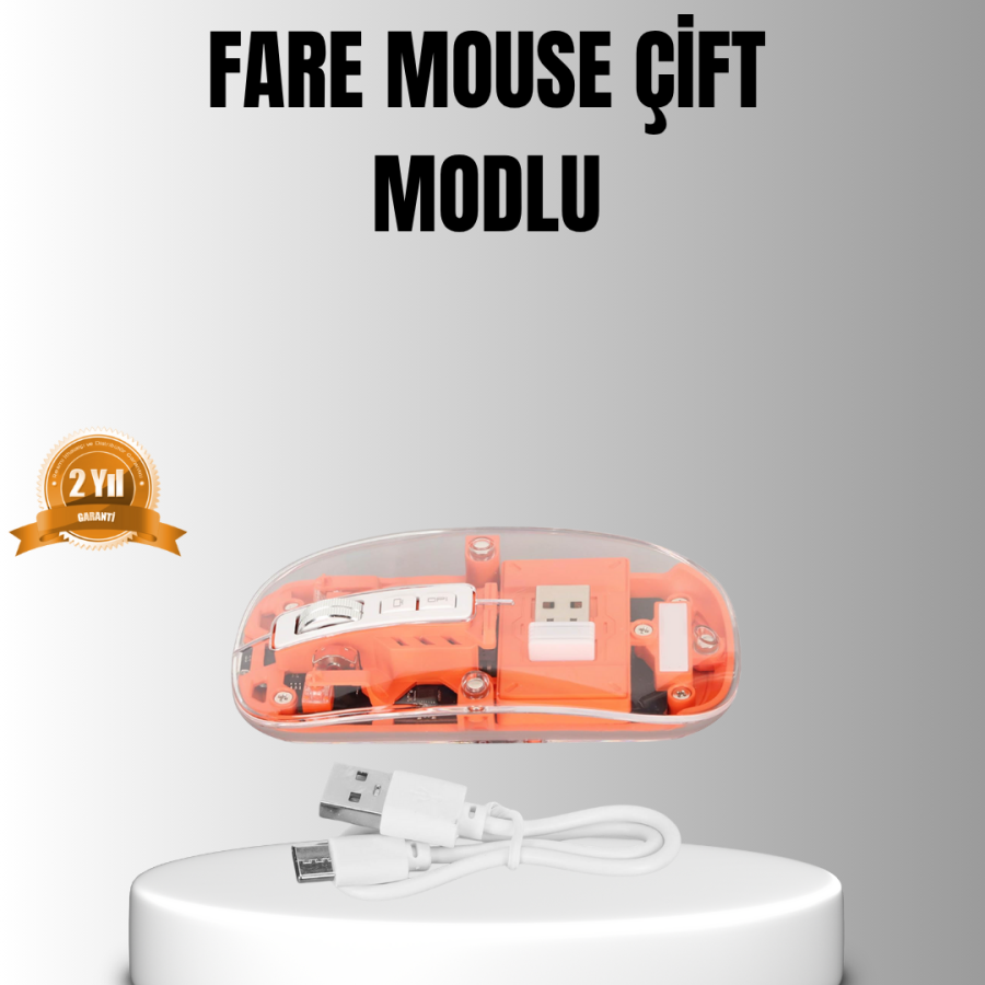 Dual Mode Wireless Bluetooth 5.0 + 2.4GHz Mouse – 3 Device Connections, Quick Switch Button Dual Mode Wireless Bluetooth 5.0 + 2.4GHz Mouse – 3 Device Connections, Quick Switch Button