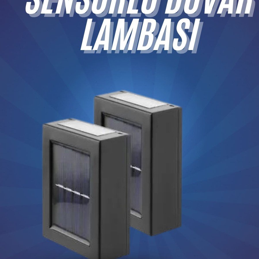 New Model Solar Double Sided Wall Lamp Decorative Wall Lamp