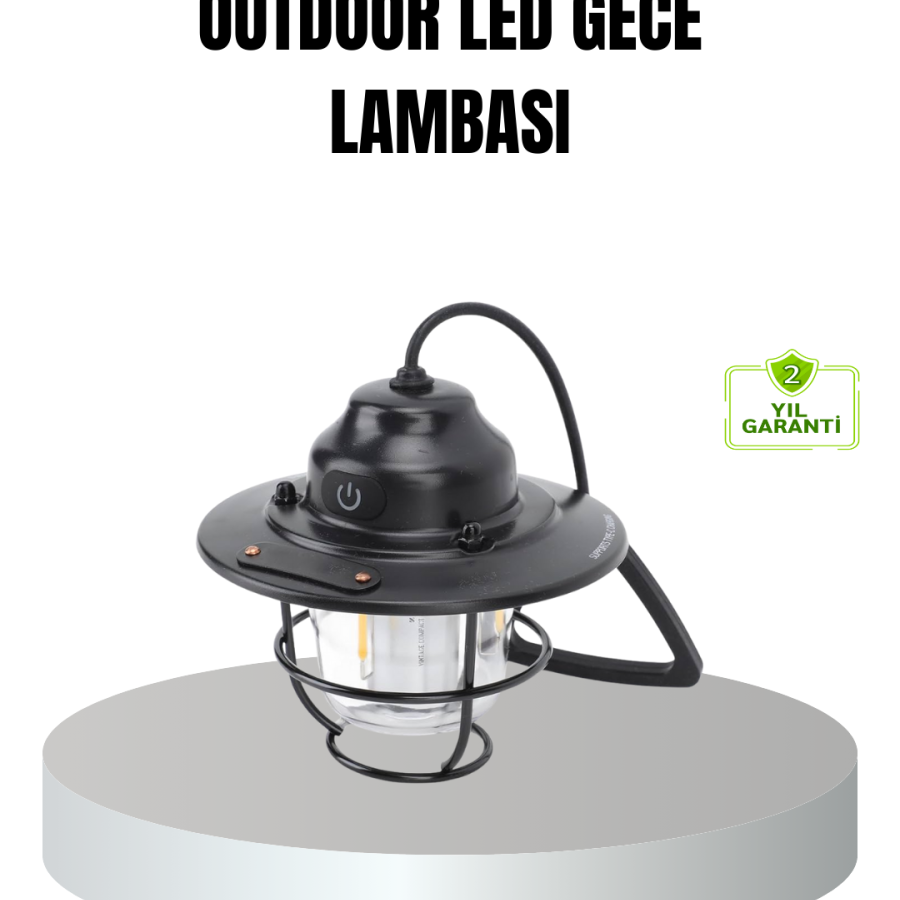 Retro Camping Lamp Waterproof Portable Night Light Long Battery Life Retro Camping Lamp Waterproof Portable Night Light Long Battery Life