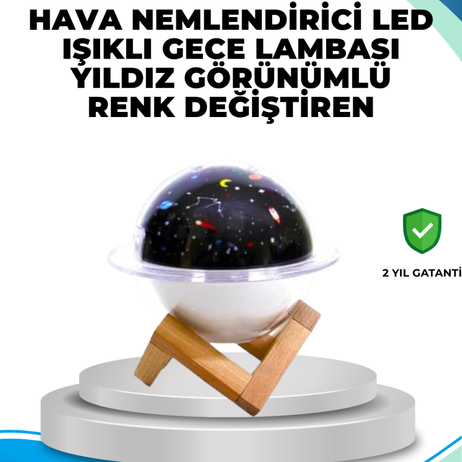 Portable mini air humidifier and aroma diffuser with projector light and USB connection Portable mini air humidifier and aroma diffuser with projector light and USB connection