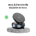Vacuum Suction Cup Magnet Phone Holder 360 Degree Rotary