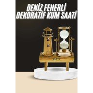 Decorative Hourglass Lighthouse Retro Table Gift Items