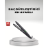 Heat Adjustable Hair Straightener Titanium Ceramic Plate, Digital Display