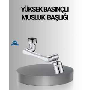 1080° Rotatable Faucet Head Robotic Arm Aerator Versatile Water Direction