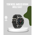 Smart Watch Wireless Charging Call Answering and Wide Screen Support