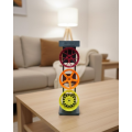 3-Piece Wheel Decoration Set Modern Sport Design for Tabletop and Living Room