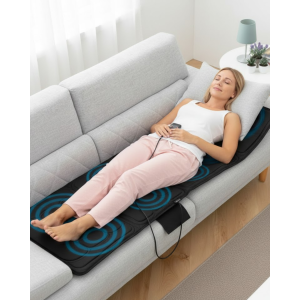 Vibrating Heated Massage Bed Relaxing Back Neck and Whole Body