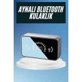 Bluetooth Headset with Powerbank High Sound Dual Digital Display Screen with Mirror