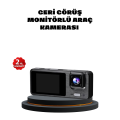 3 Camera Car DVR 1080P Front + HD Rear + Interior Camera Loop Recording 2   Screen