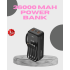High Capacity Powerbank Fast Charging and Wireless Supported