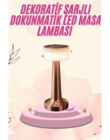 Decorative Table Lamp Touch Color Changing Night Light