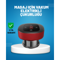 Electric Vacuum Cupping Massager Heated and Red Light Therapy Set Electric Vacuum Cupping Massager Heated and Red Light Therapy Set