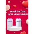 Gift for Lover LED Light Air Humidifier USB Rechargeable Special for Lover