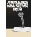 Shower Head Professional Massage Head 3 Modes New Generation Massage Tip Water Saving