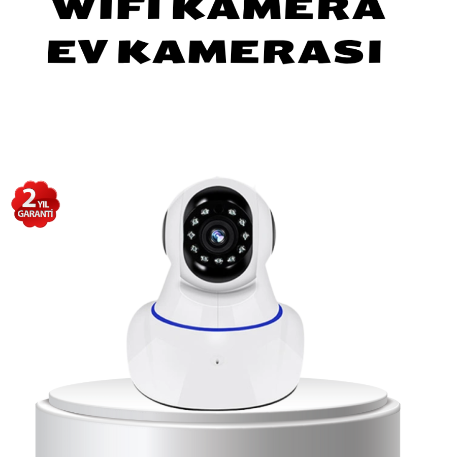 Full HD Smart IP Camera – With Night Vision, Motion Sensor, Two-Way Audio and Online Recording