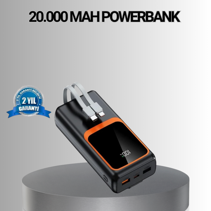 Powerbank 20000 mAh High Capacity and 22.5W Fast Charging Supported Powerbank 20000 mAh High Capacity and 22.5W Fast Charging Supported