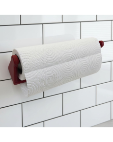 Red Napkin Holder Wall Mounted Practical Paper Towel Rack