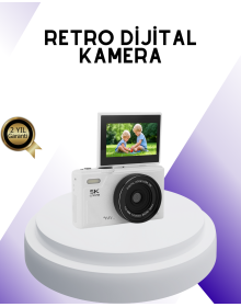 5K UHD Digital Camera WiFi Autofocus 18x Zoom Portable