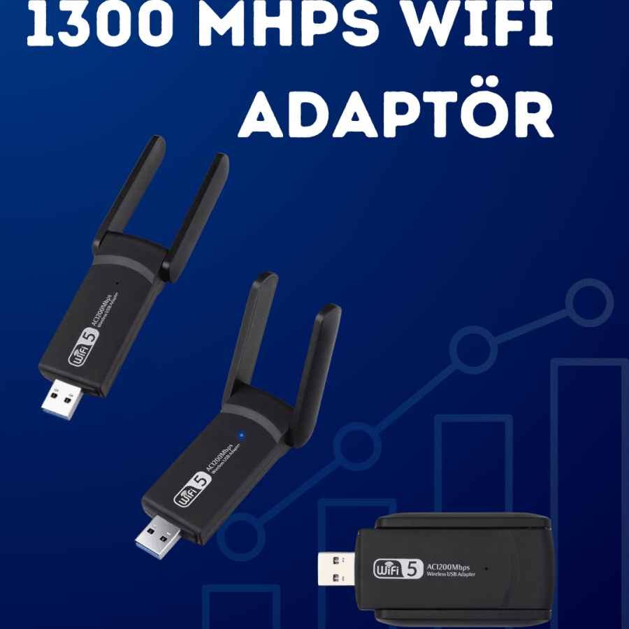 USB WiFi Adapter – 1200 Mbps Speed USB WiFi Adapter – 1200 Mbps Speed