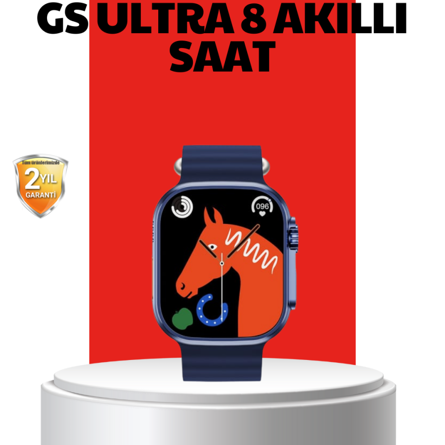 Smart Watch 360 mAh Multiple Sports Modes Dark Blue Black Band