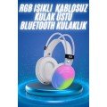 High Sound Quality Wireless On-Ear Bluetooth Headset with RGB Lights High Sound Quality Wireless On-Ear Bluetooth Headset with RGB Lights