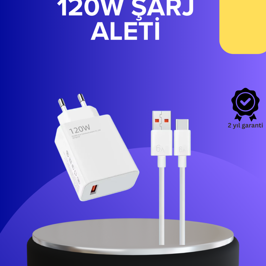 120 Watt Fast Charging Adapter Compatible with Samsung S20 S21 S22 S23