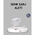 120W Super Fast Charging Adapter – Included Type-C Cable, High Voltage Protection